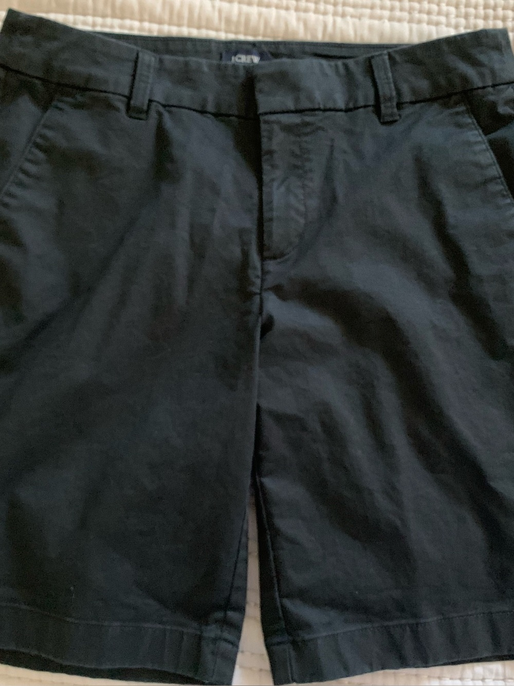 J Crew Women’s Black Casual Shorts 9” inseam Size 4